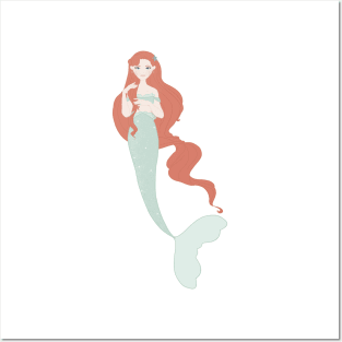 Mermaid 19 Posters and Art